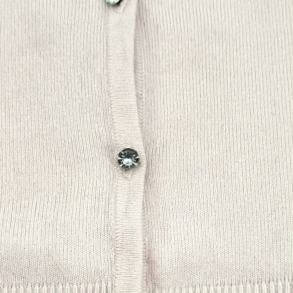 Apt. 9 Smoky Pink Long Sleeve Jewel Button Front Cardigan Womens Sweater Size 1X - Picture 10 of 10